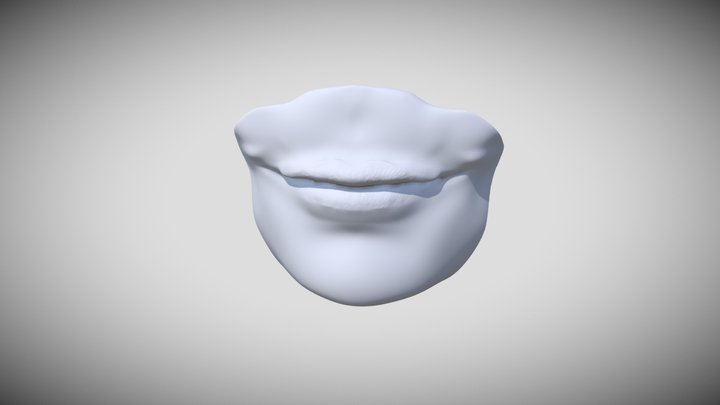 Mouth Sculpt #2 3D Model