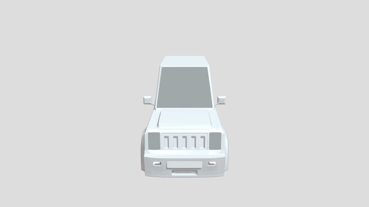 Cartoon_Suv 3D Model