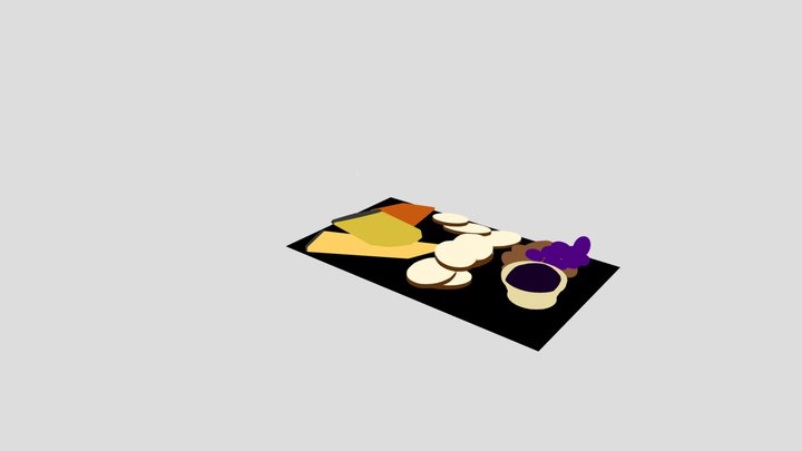 Cheese Plate! 3D Model