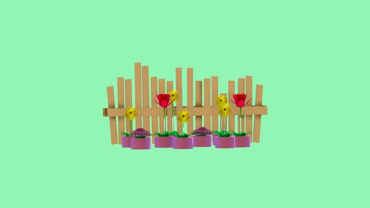 jardin (1) 3D Model