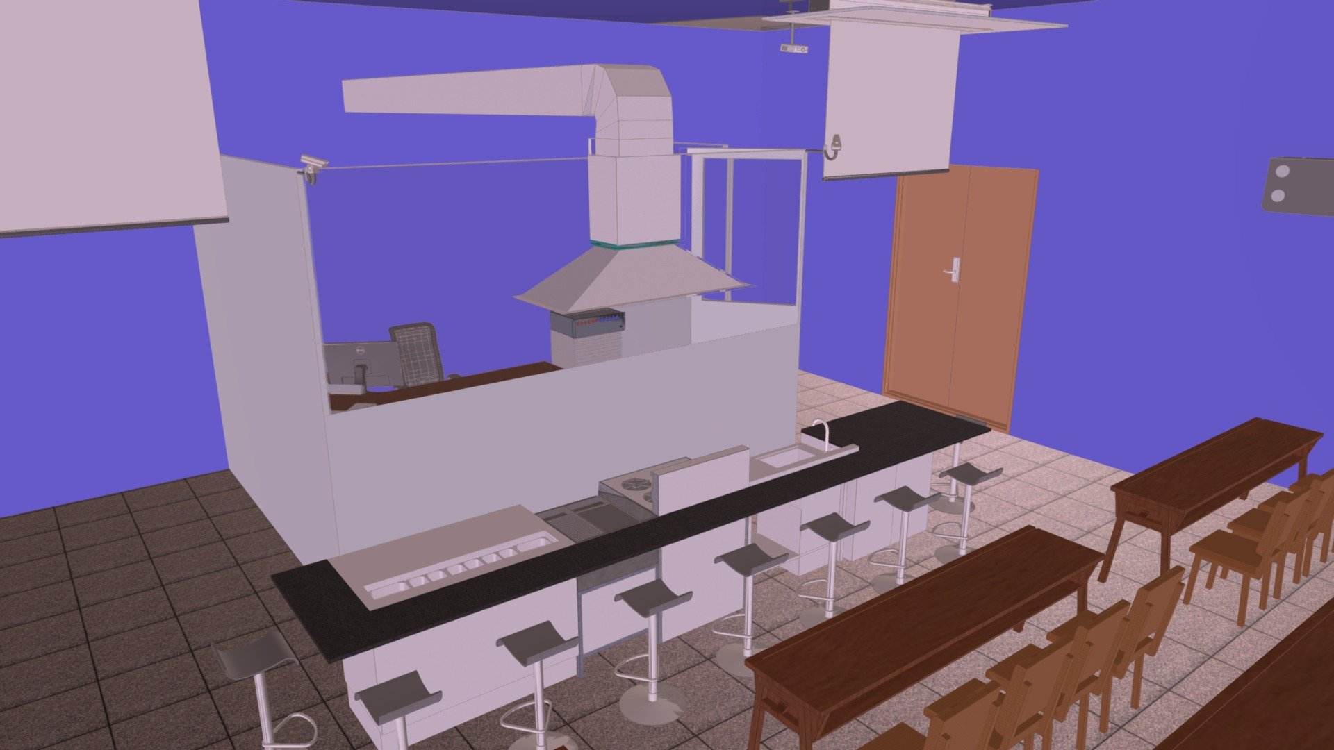Studio Kitchen Teppanyaki style