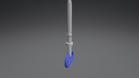 Mk2 Re-Rounder Hinge Pin 3D Model