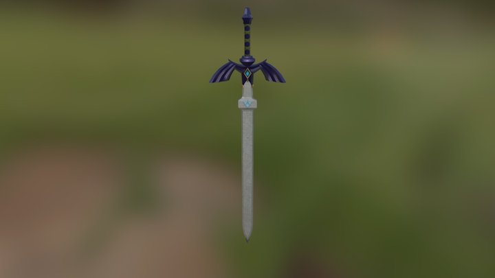 Master_Sword _Texture_Details 3D Model
