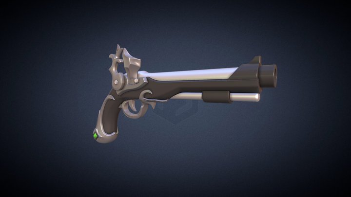 Ebon Flintlock 3D Model