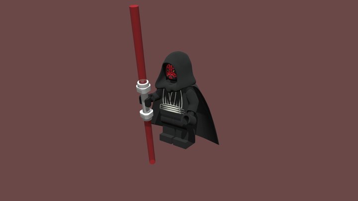 Lego Star Wars The Complete Saga - Darth Maul – Modello 3D gratuito STL