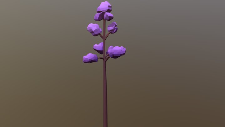 Low-Poly Tree2 3D Model