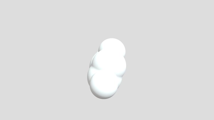 ToonCloud 3D Model