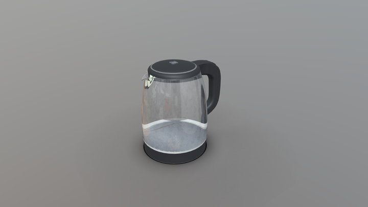 Electronic Kettle 3D Model