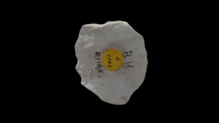 Stone artefact (NHMUK PA E1105) 3D Model