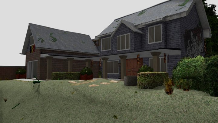 DAE Diorama - Grandmas House 3D Model