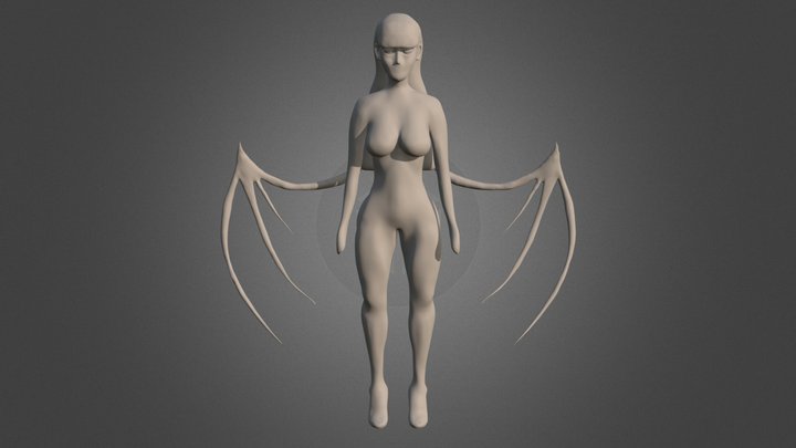 MORRIGAN (Darkstalkers) 3D Model
