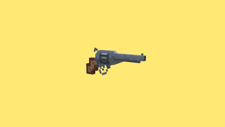 Revolver 3D Model