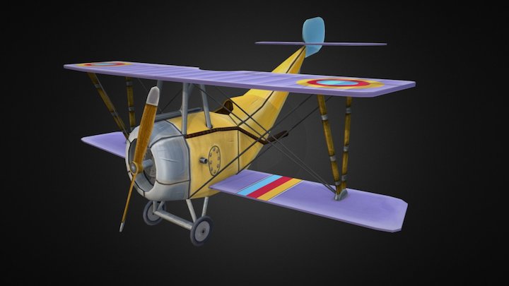 Nieuport 17 3D Model