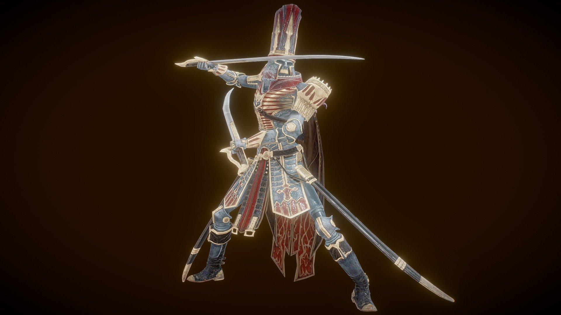 skeleton swordsman - Buy Royalty Free 3D model by Luna Studio ...