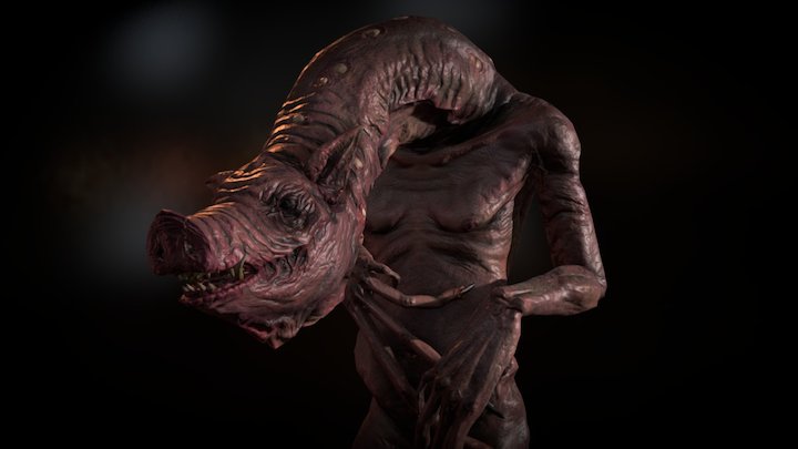 Pig Demon 3D Model