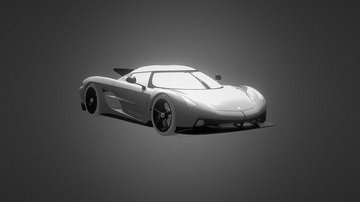 Koenigsegg Jesko Absolut Model 3D Model