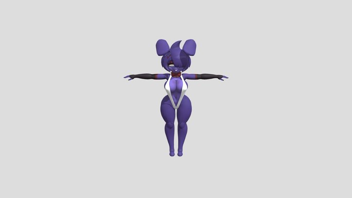 Bonfie_in_bikini 3D Model