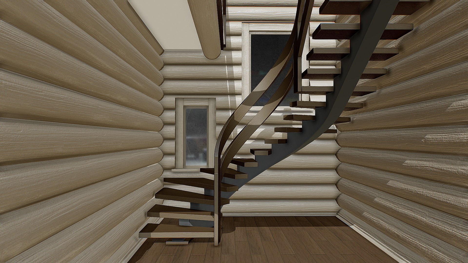 radius stair