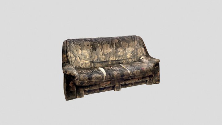 old couch 3D Model