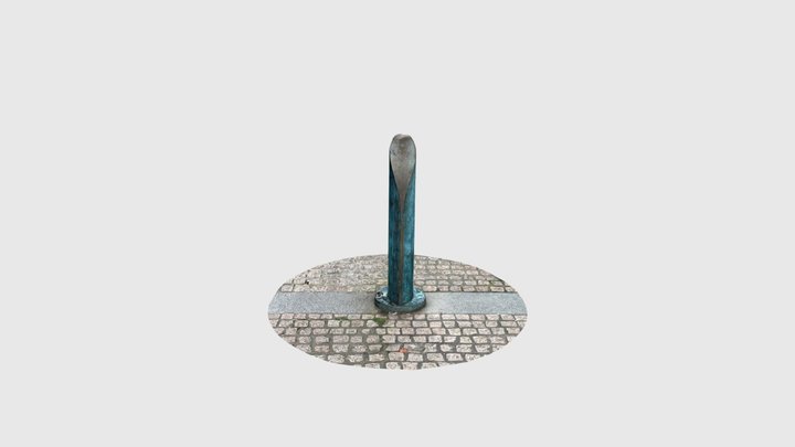 Peace Garden Bollard 3D Model