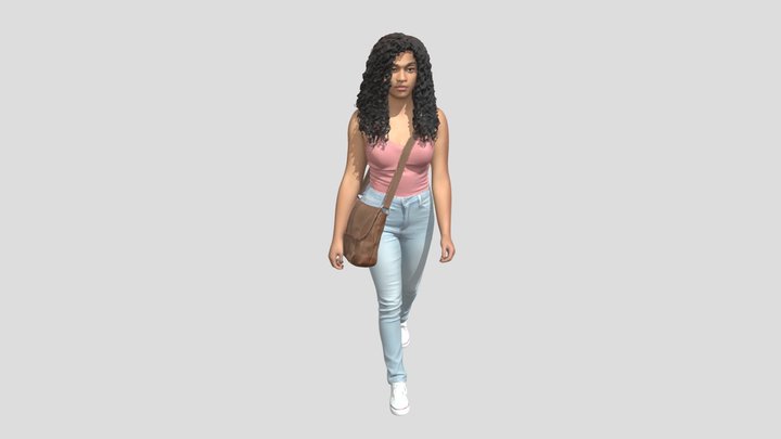 Casual Street Style Walk – Modelo 3D gratuito STL