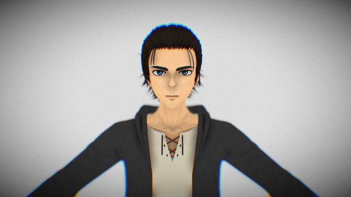 Eren Jaeger Liberio 3d Model. How does it look to you? I'll make