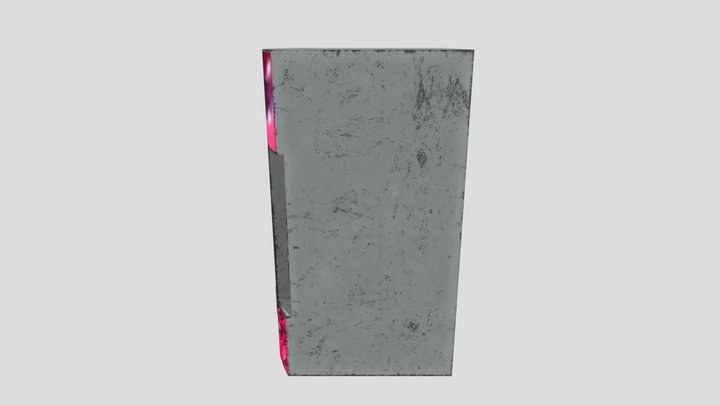 Fat drink vending machine lar. 3D Model
