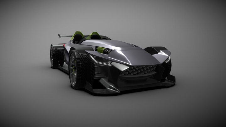 Concept Car 2014 3D Model