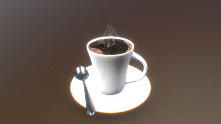 Cup of Coffee 3D Model