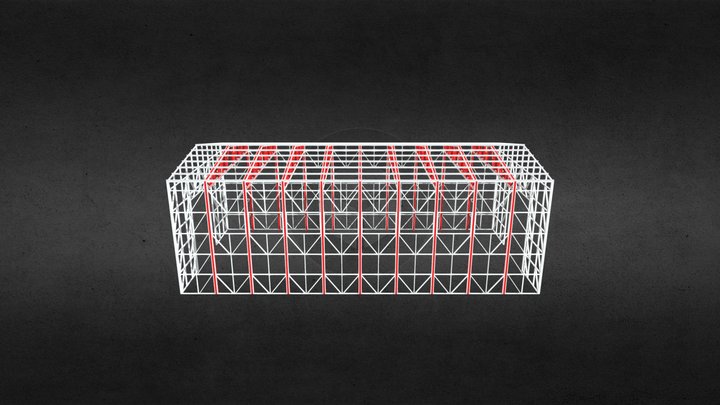 Angar_10x20 3D Model