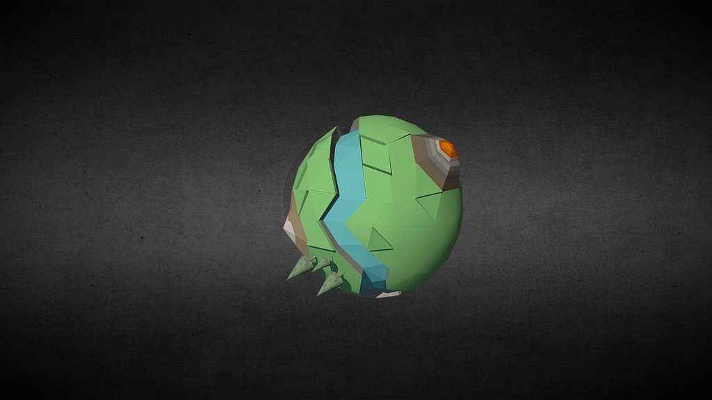 LOw Poly Earth FBX
