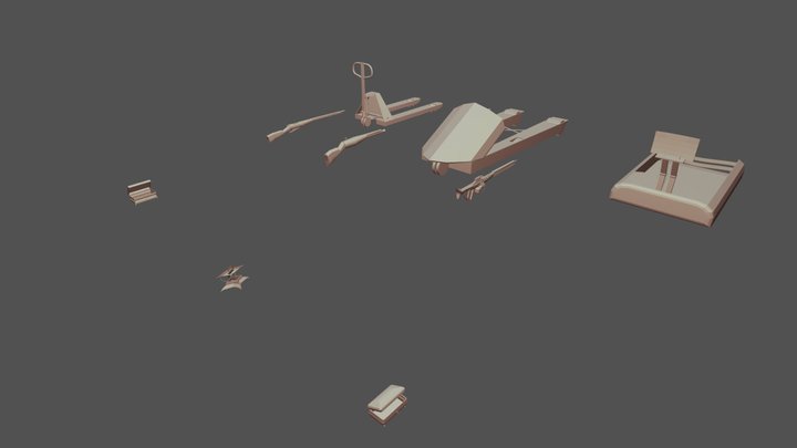 HW Lines 3D Model