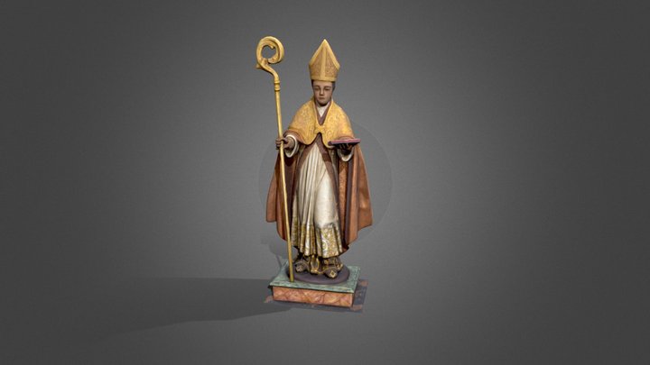 San Ildefonso 3D Model