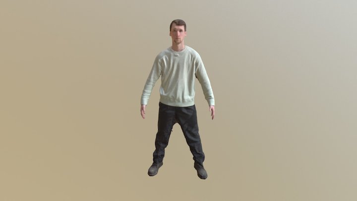 Josh Radle - Raw Scan 3D Model