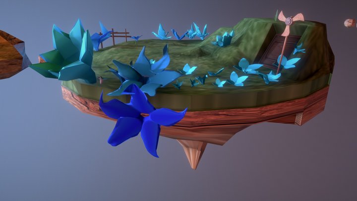 New Island Model 3D Model