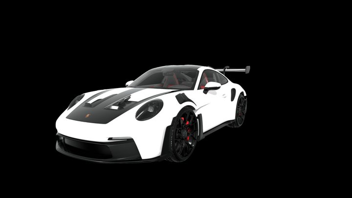 2023 Porsche 911 GT3 RS (992) 3D Model