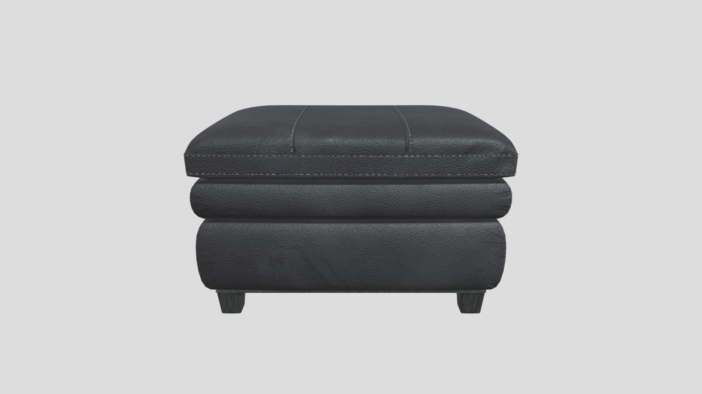Leather Puff