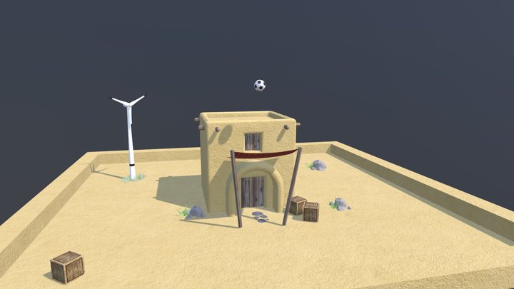 Addicott KNB127 3D Workflow Assignment 3D Model
