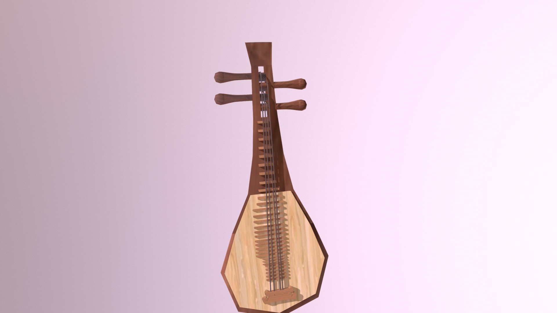 Lute - 3D model by yaohon [bbb1ade] - Sketchfab