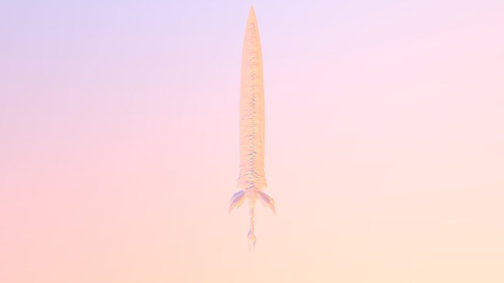 Devil May Cry Devil Dante sword 3D Model