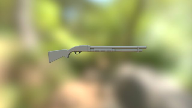 shotgun1 3D Model
