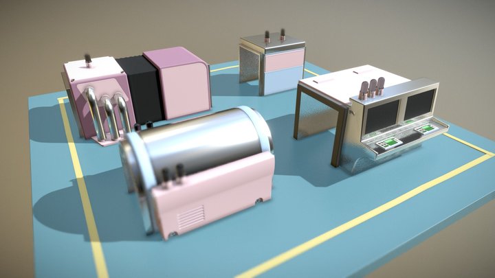 PICA PICA - Machines 3D Model