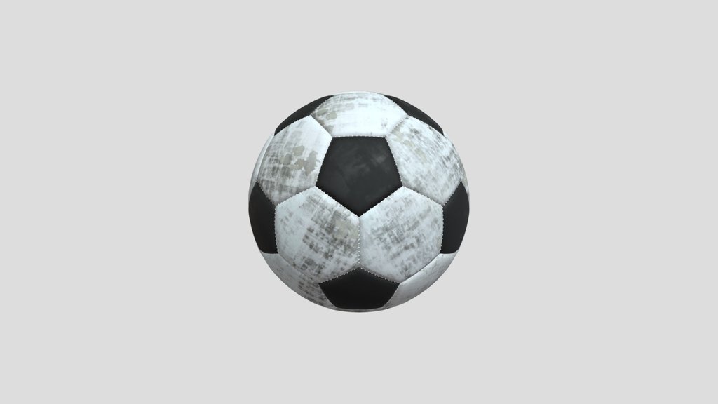 Soccer Ball With Stitches