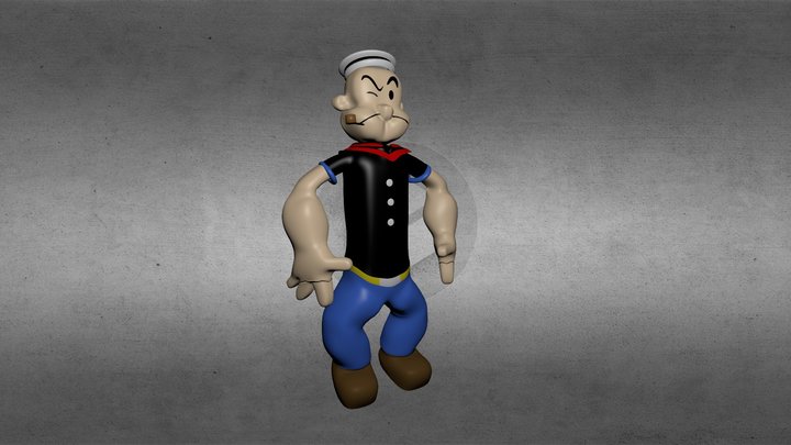Popeye 3D Model