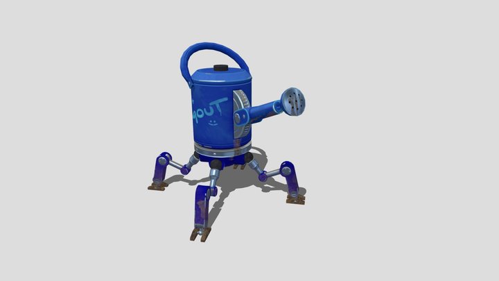 Game Art 2 - RoBuddy v2 3D Model