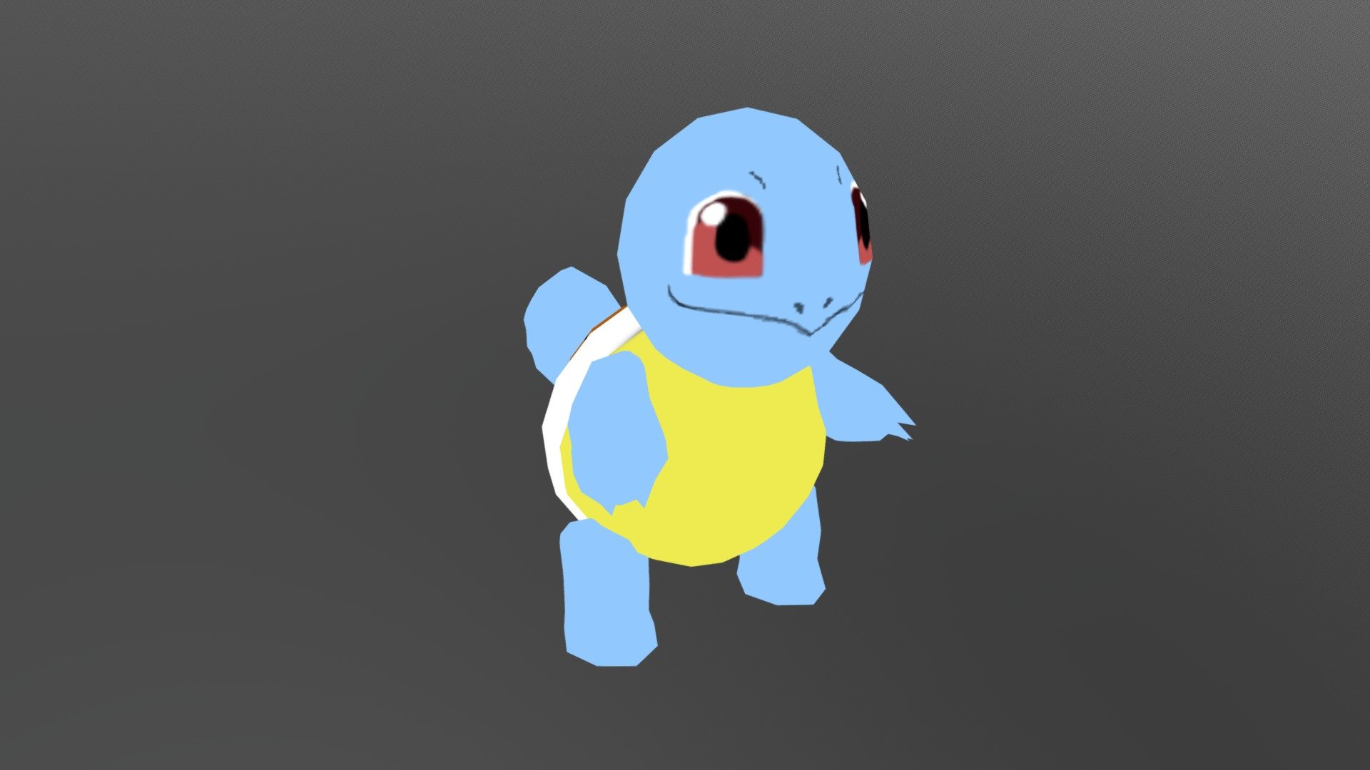 Squirtle Blender Model