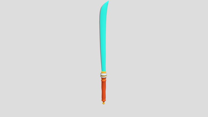 swordthaiboran_new_NO_subdivision 3D Model