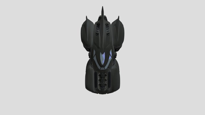 Batmobile V1 3D Model