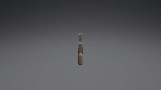 Kitchen Knife 3D Model