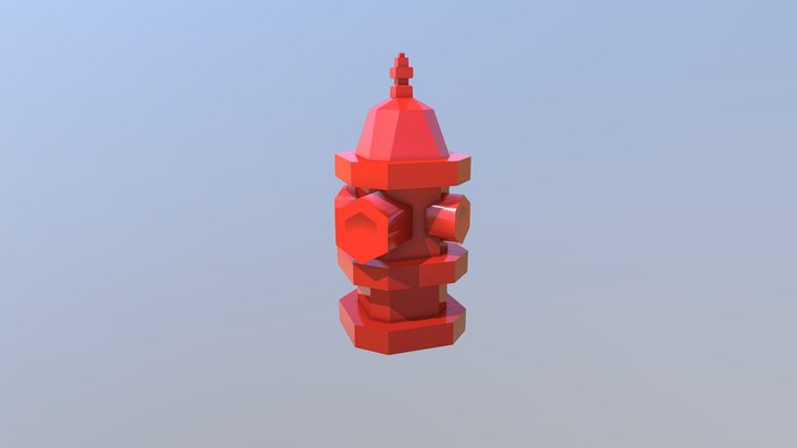 Fire Hydrant 3D Model
